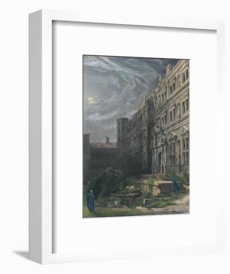 The Great Court of Heidelberg, 1834-Henry Winkles-Framed Giclee Print