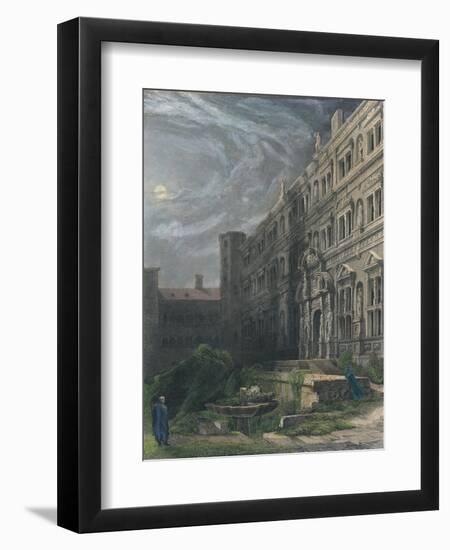 The Great Court of Heidelberg, 1834-Henry Winkles-Framed Giclee Print