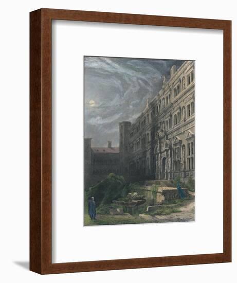 The Great Court of Heidelberg, 1834-Henry Winkles-Framed Giclee Print