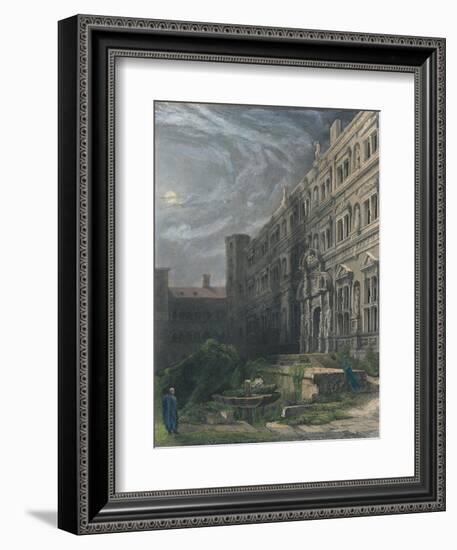 The Great Court of Heidelberg, 1834-Henry Winkles-Framed Giclee Print