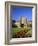 The Great Court, View to the Great Gate, Trinity College, Cambridge, Cambridgeshire, England, UK-Ruth Tomlinson-Framed Photographic Print