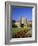 The Great Court, View to the Great Gate, Trinity College, Cambridge, Cambridgeshire, England, UK-Ruth Tomlinson-Framed Photographic Print