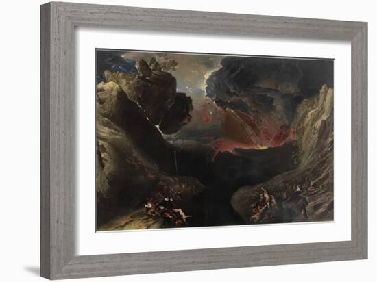 The Great Day of His Wrath, C.1851-53-John Martin-Framed Premium Giclee Print