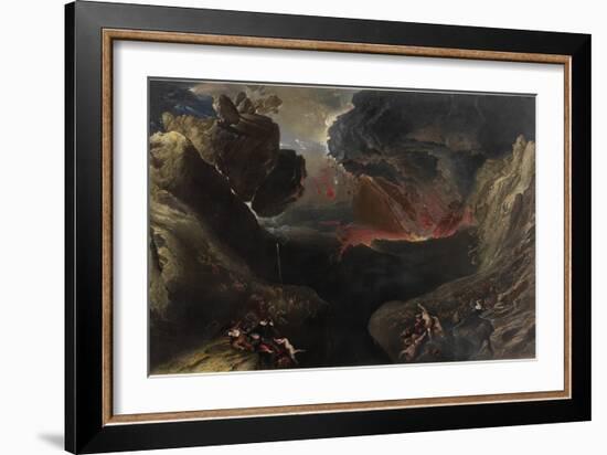 The Great Day of His Wrath, C.1851-53-John Martin-Framed Premium Giclee Print