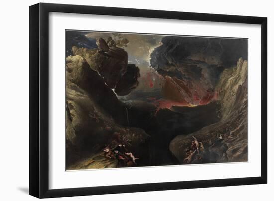 The Great Day of His Wrath, C.1851-53-John Martin-Framed Premium Giclee Print