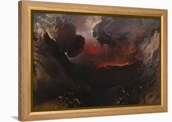 The Great Day of His Wrath-John Martin-Framed Premier Image Canvas