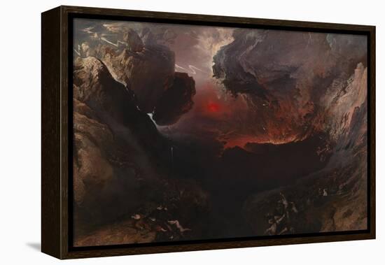 The Great Day of His Wrath-John Martin-Framed Premier Image Canvas