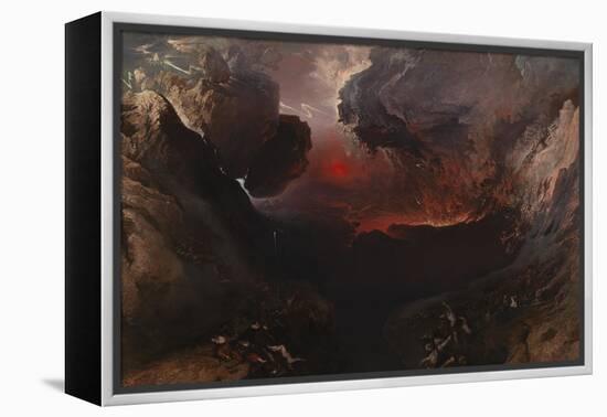 The Great Day of His Wrath-John Martin-Framed Premier Image Canvas