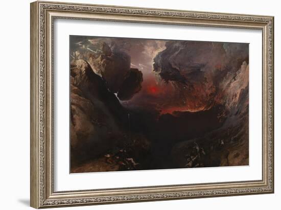 The Great Day of His Wrath-John Martin-Framed Giclee Print