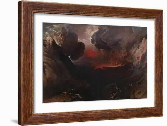 The Great Day of His Wrath-John Martin-Framed Giclee Print