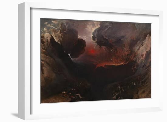 The Great Day of His Wrath-John Martin-Framed Giclee Print