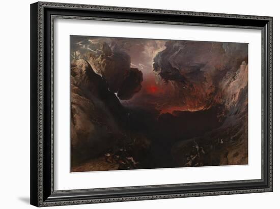 The Great Day of His Wrath-John Martin-Framed Giclee Print