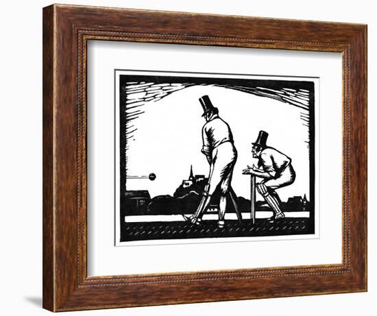 The Great Days of Fuller Pilch-Andrew Johnson-Framed Photographic Print