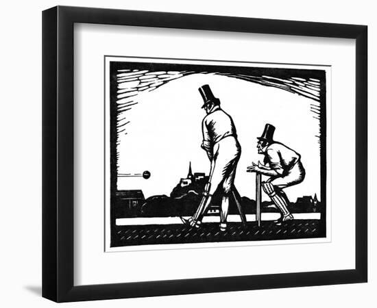 The Great Days of Fuller Pilch-Andrew Johnson-Framed Photographic Print