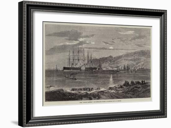 The Great Eastern at Portland-Richard Principal Leitch-Framed Giclee Print
