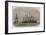 The Great Eastern Leaving Sheerness with the Atlantic Telegraph Cable on Board-Edwin Weedon-Framed Giclee Print