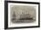 The Great Eastern Leaving Sheerness with the Atlantic Telegraph Cable on Board-Edwin Weedon-Framed Giclee Print