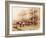 The Great Eastern under Construction, 19th Century-Robert Howlett-Framed Giclee Print