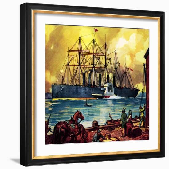 The Great Eastern-McConnell-Framed Premium Giclee Print