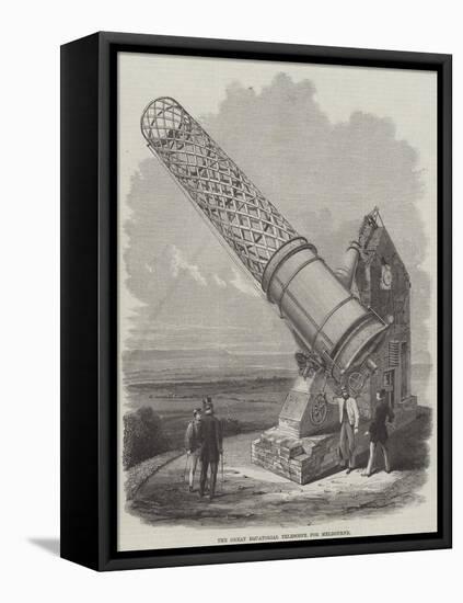 The Great Equatorial Telescope for Melbourne-null-Framed Premier Image Canvas