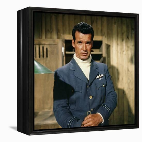 THE GREAT ESCAPE, 1963 directed by JOHN STURGES James Garner (photo)-null-Framed Stretched Canvas