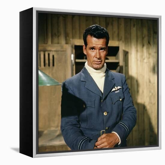 THE GREAT ESCAPE, 1963 directed by JOHN STURGES James Garner (photo)-null-Framed Stretched Canvas