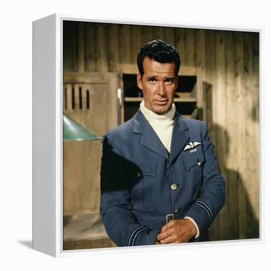 THE GREAT ESCAPE, 1963 directed by JOHN STURGES James Garner (photo)-null-Framed Stretched Canvas