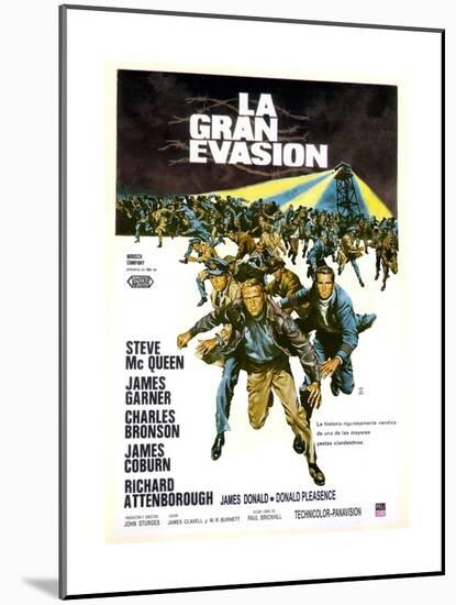 The Great Escape, 1963, Directed by John Sturges-null-Mounted Giclee Print