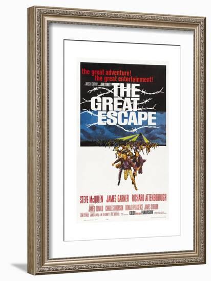 The Great Escape, 1963-null-Framed Premium Giclee Print