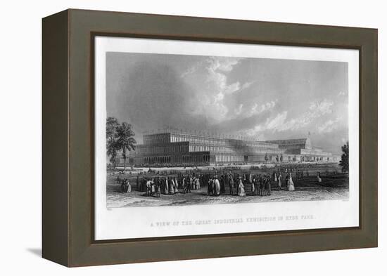 The Great Exhibition, Hyde Park, London, 1851-JC Armytage-Framed Premier Image Canvas