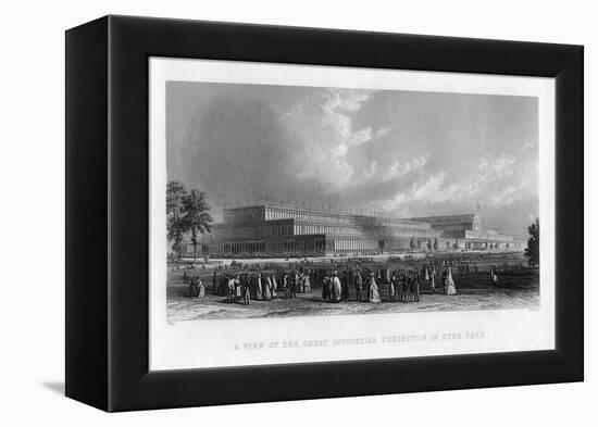 The Great Exhibition, Hyde Park, London, 1851-JC Armytage-Framed Premier Image Canvas