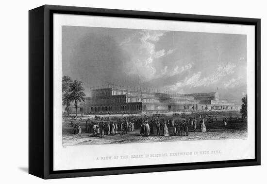The Great Exhibition, Hyde Park, London, 1851-JC Armytage-Framed Premier Image Canvas