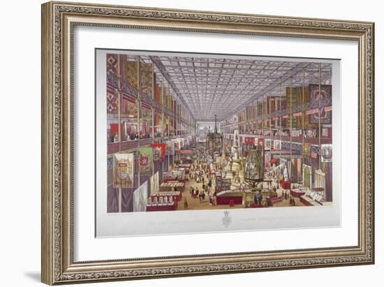 The Great Exhibition, Hyde Park, Westminster, London, 1851-Robert Kent Thomas-Framed Giclee Print