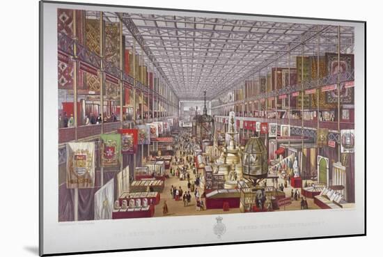The Great Exhibition, Hyde Park, Westminster, London, 1851-Robert Kent Thomas-Mounted Giclee Print