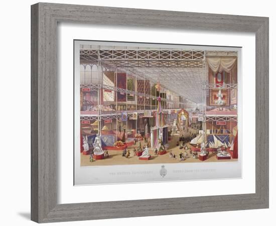 The Great Exhibition, Hyde Park, Westminster, London, 1851-William Simpson-Framed Giclee Print