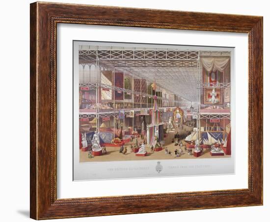 The Great Exhibition, Hyde Park, Westminster, London, 1851-William Simpson-Framed Giclee Print