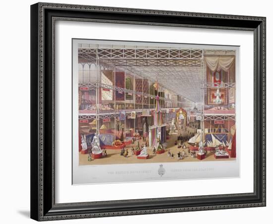 The Great Exhibition, Hyde Park, Westminster, London, 1851-William Simpson-Framed Giclee Print