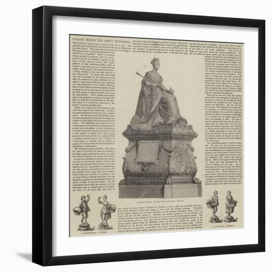 The Great Exhibition-null-Framed Giclee Print