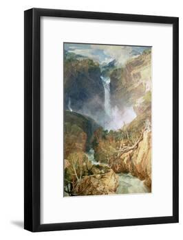 The Great Falls of the Reichenbach, 1804-J^ M^ W^ Turner-Framed Giclee Print