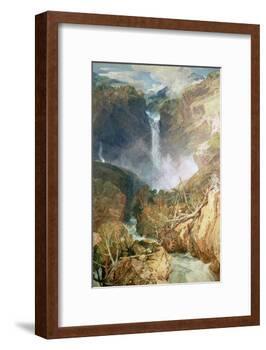 The Great Falls of the Reichenbach, 1804-J^ M^ W^ Turner-Framed Giclee Print