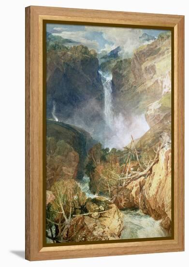 The Great Falls of the Reichenbach, 1804-J. M. W. Turner-Framed Premier Image Canvas