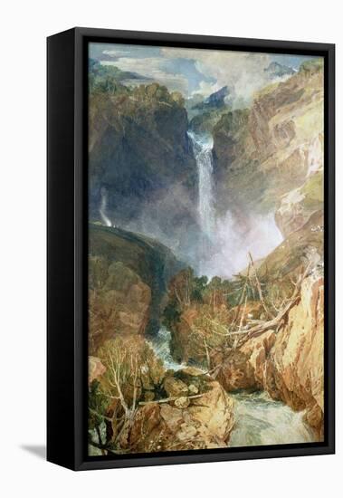 The Great Falls of the Reichenbach, 1804-J. M. W. Turner-Framed Premier Image Canvas