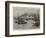 The Great Fire in Newfoundland, View of the City During the Conflagration-null-Framed Giclee Print