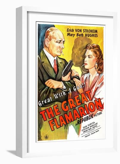 The Great Flamarion-null-Framed Art Print