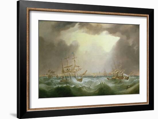 The Great Gale of 6th and 7th January 1839, 1882-Samuel Walters-Framed Giclee Print