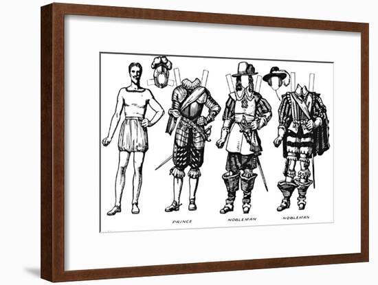 'The Great Gallery of Historic Costume: Dress Worn in James The First's Reign', c1934-Unknown-Framed Giclee Print