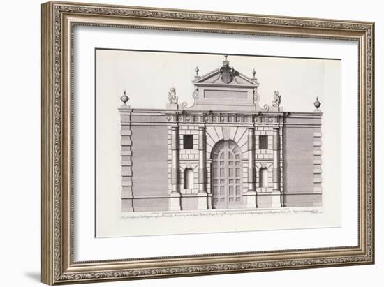 The Great Gate at Burlington House-null-Framed Giclee Print