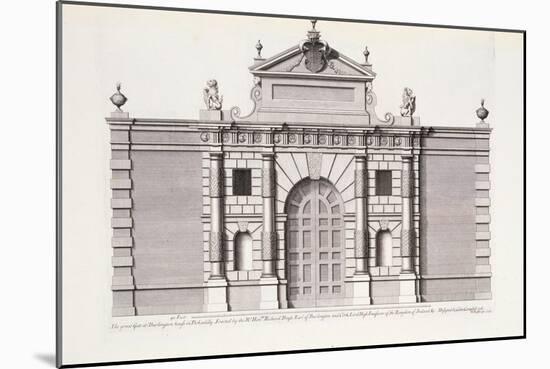 The Great Gate at Burlington House-null-Mounted Giclee Print