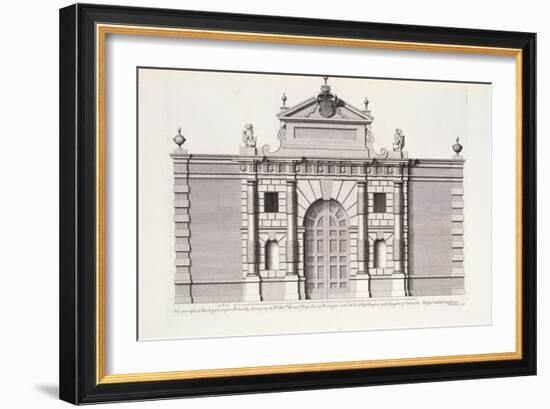 The Great Gate at Burlington House-null-Framed Giclee Print