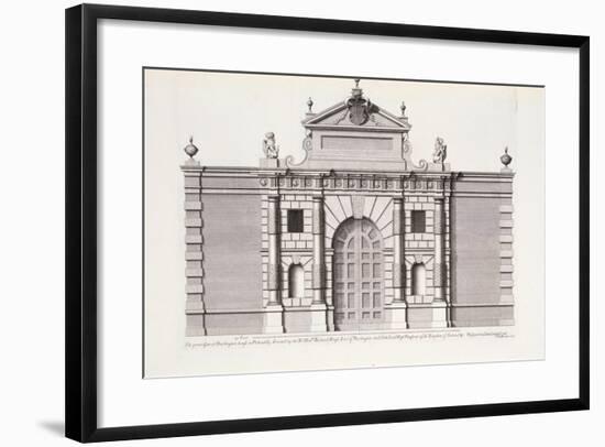 The Great Gate at Burlington House-null-Framed Giclee Print